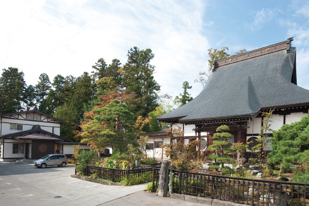 正覚寺本堂 庫裡