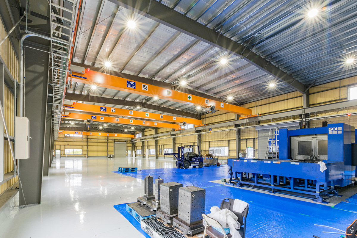 YESS施工実績 三栄精機製作所新築工事